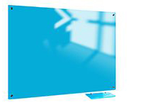 Whiteboard Glass Icy Blue