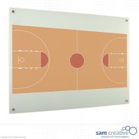 Glassboard Solid Basketball 120x150 cm