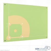 Glassboard Solid Baseball 60x90 cm