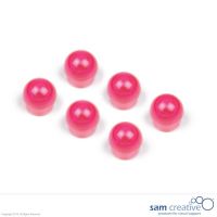 Ball-magnets 15mm pink
