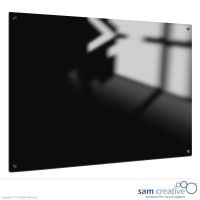 Glassboard Solid Deep Black Magnetic 20x30 cm