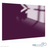 Glassboard Solid Perfectly Purple 45x60 cm
